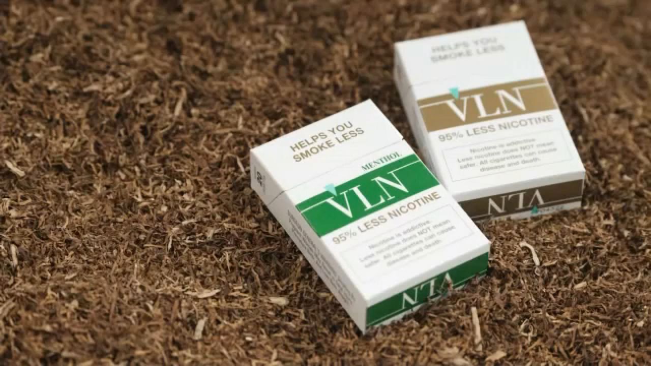 Company develops innovative reduced-nicotine smokers