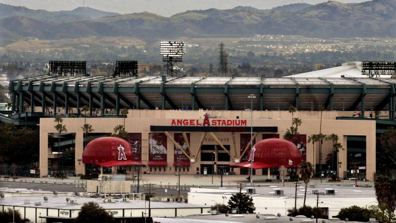 Angel Stadium (Courtesy Associated Press/Ted S. Warren)