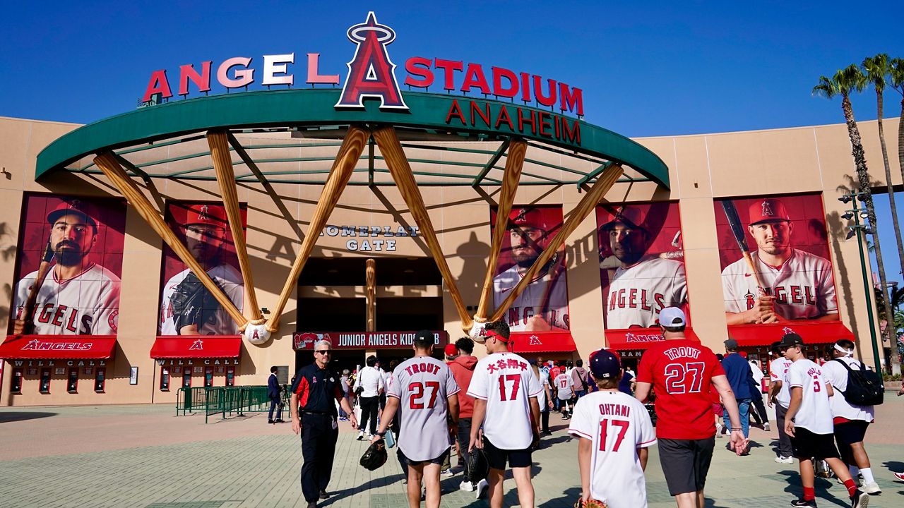 Angel Stadium in Orange County