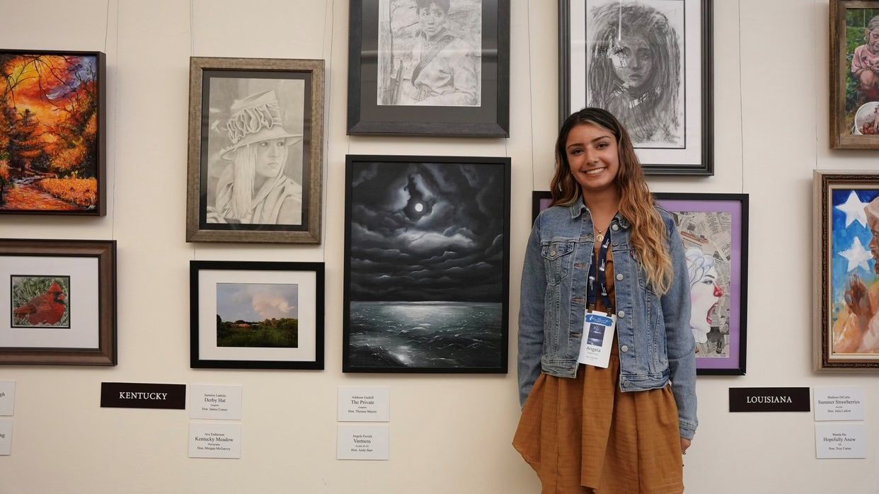 Congressional art competition winner reflects on experience