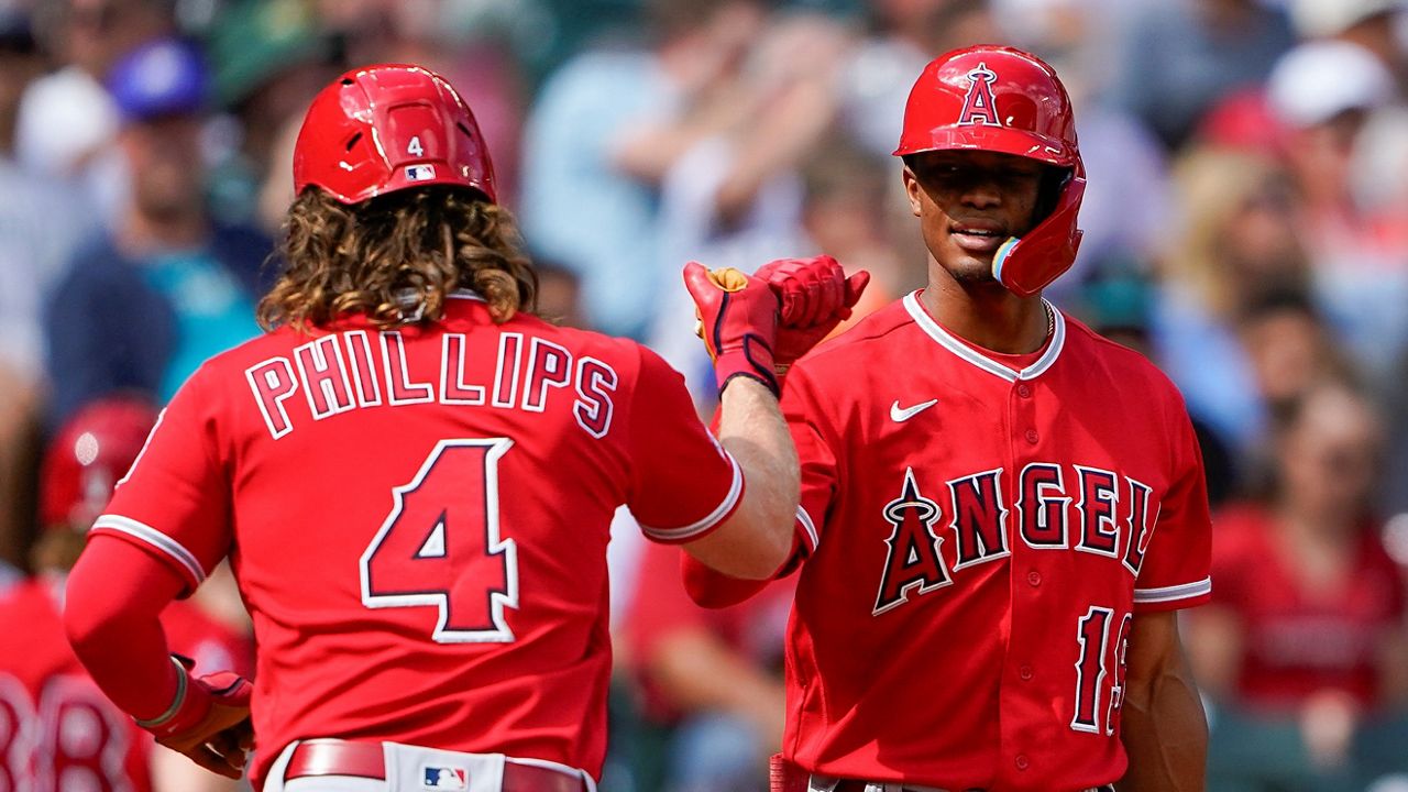 Los Angeles Angels Uniform Lineup