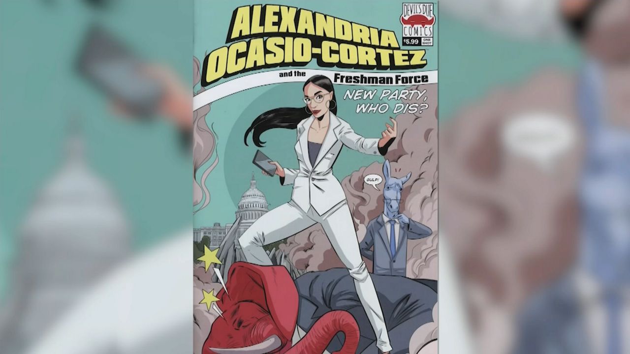 Alexandria Ocasio-Cortez en Comic # 1 & 2 Variante Rara Aoc Casa representantes 