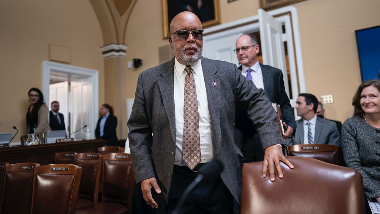 Chairman Bennie Thompson, D-Miss., of the House Select Committee investigating the Jan. 6 U.S. Capitol insurrection, says the panel is rejecting a request from the Justice Department for access to the committee's interviews, for now. (AP Photo/J. Scott Applewhite, File)