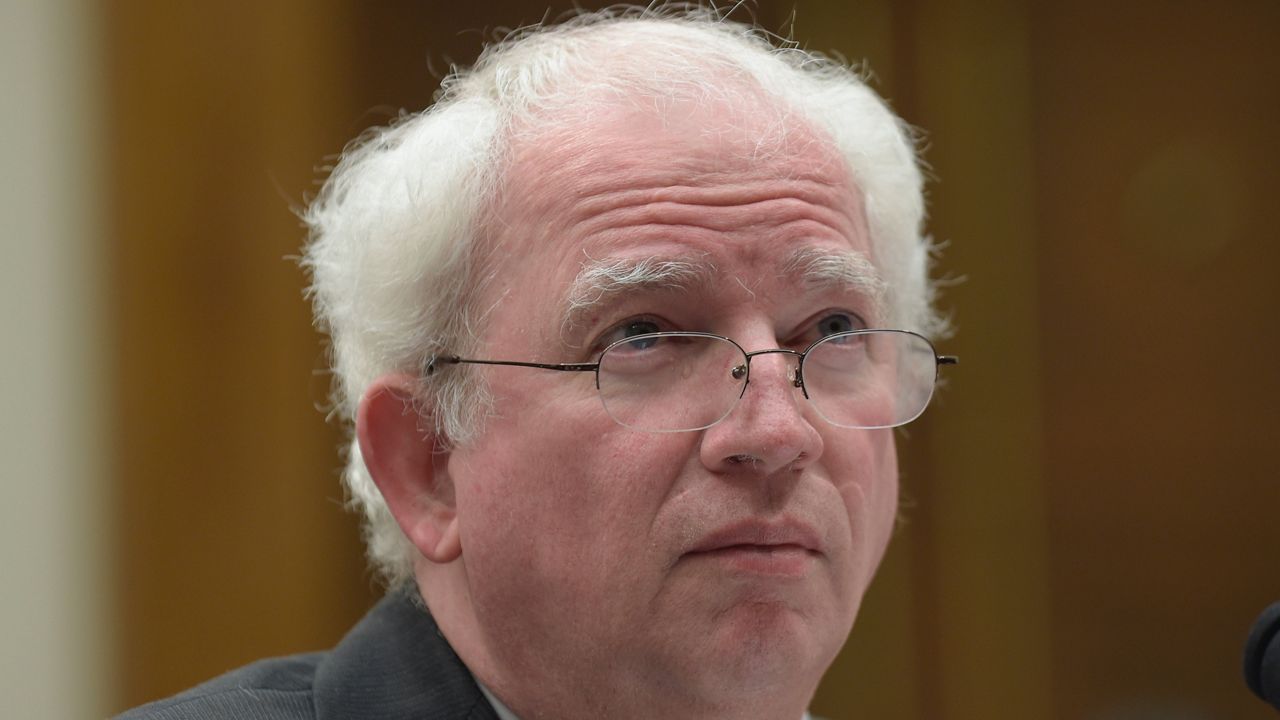 Chapman School of Law professor John Eastman testifies during a House Justice subcommittee on Capitol Hill in Washington, March 16, 2017. (AP Photo/Susan Walsh, File)