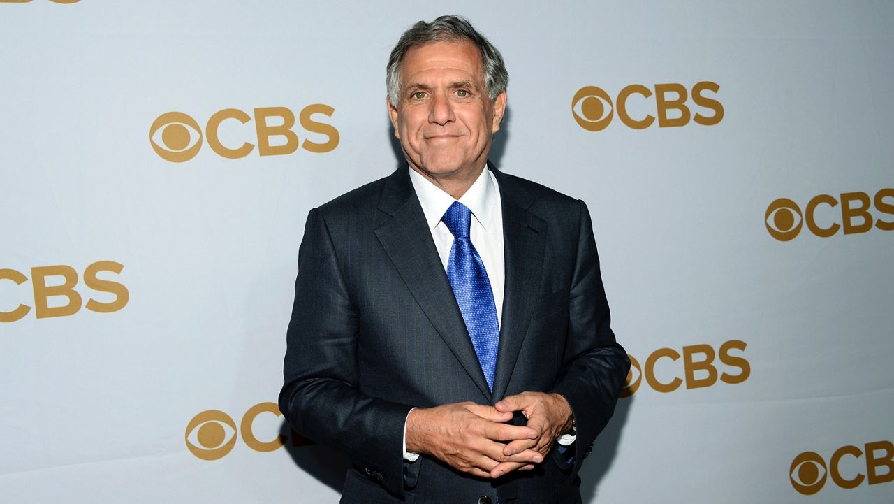 Then-CBS president Leslie Moonves. (Photo by Evan Agostini/Invision/AP, File)