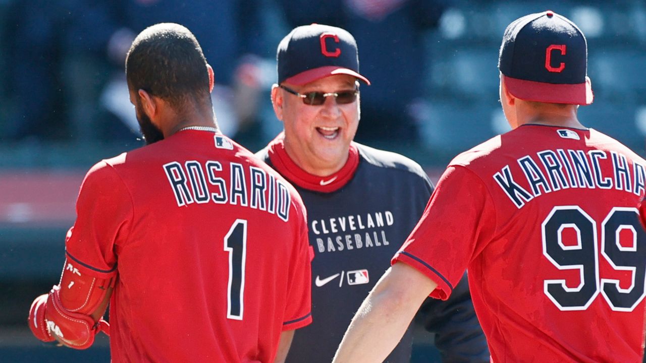 Cleveland Guardians manager Terry Francona. (AP Photo/Gene J. Puskar)