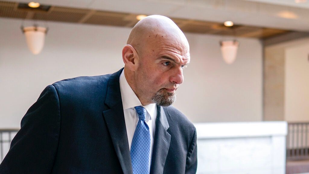 Sen. John Fetterman. (AP Photo)