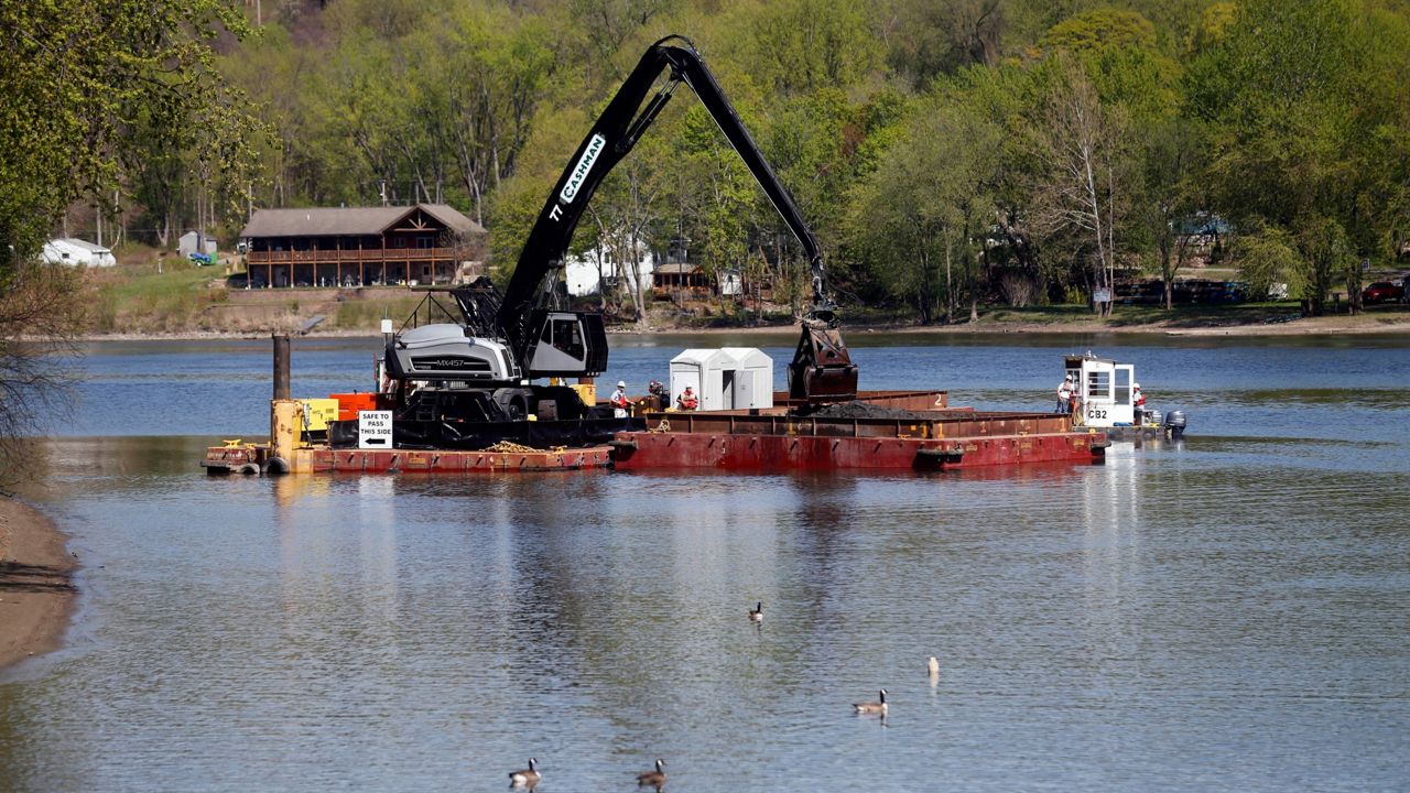 dredging