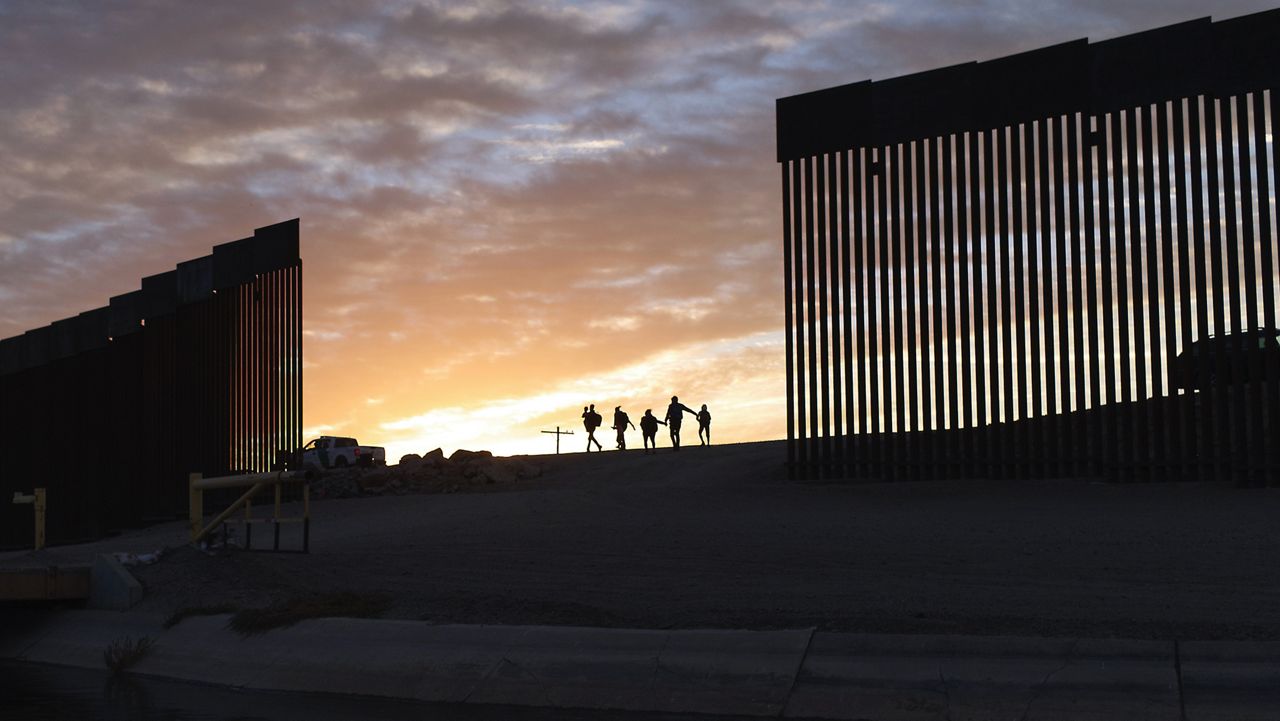 A section of unfinished border wall between the U.S. and Mexico appears in this file image. (AP Photo)