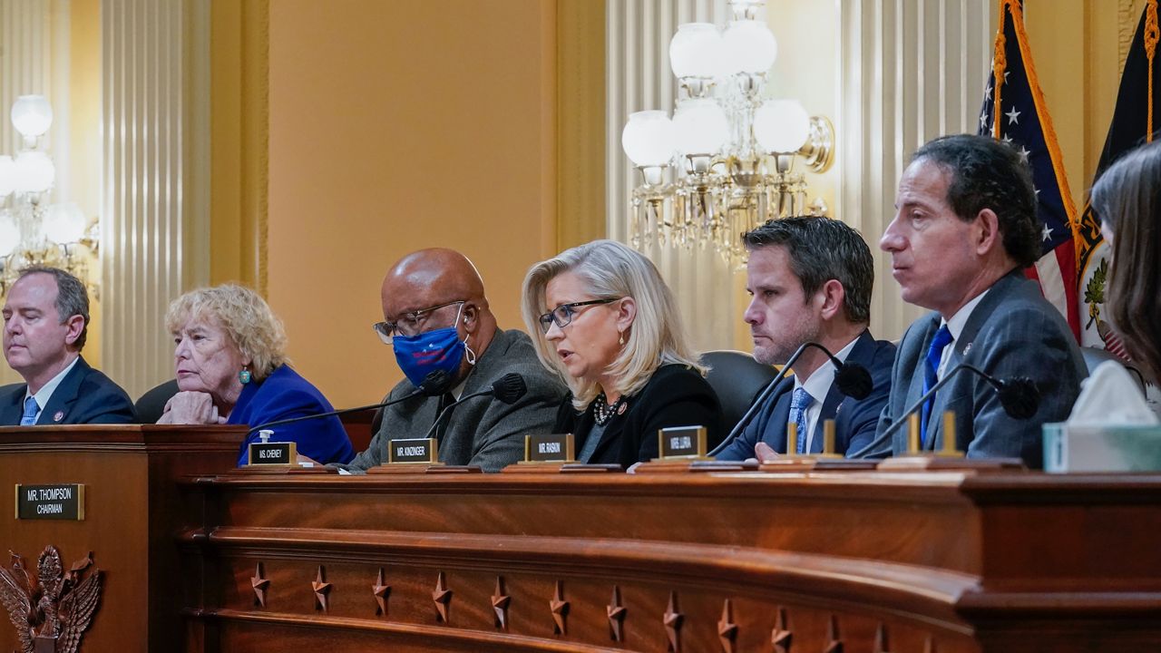 Members of the House Committee Investigating the Jan. 6 attack on the U.S. Capitol. (File, AP Photo)