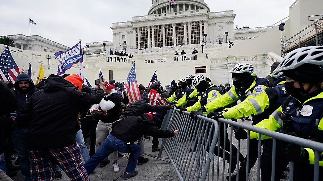 Federal investigators say five Florida residents were arrested Wednesday and charge in connection with the Jan. 6, 2021, attack on the U.S. Capitol. (File Photo)