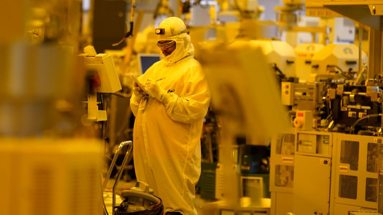 Micron worker