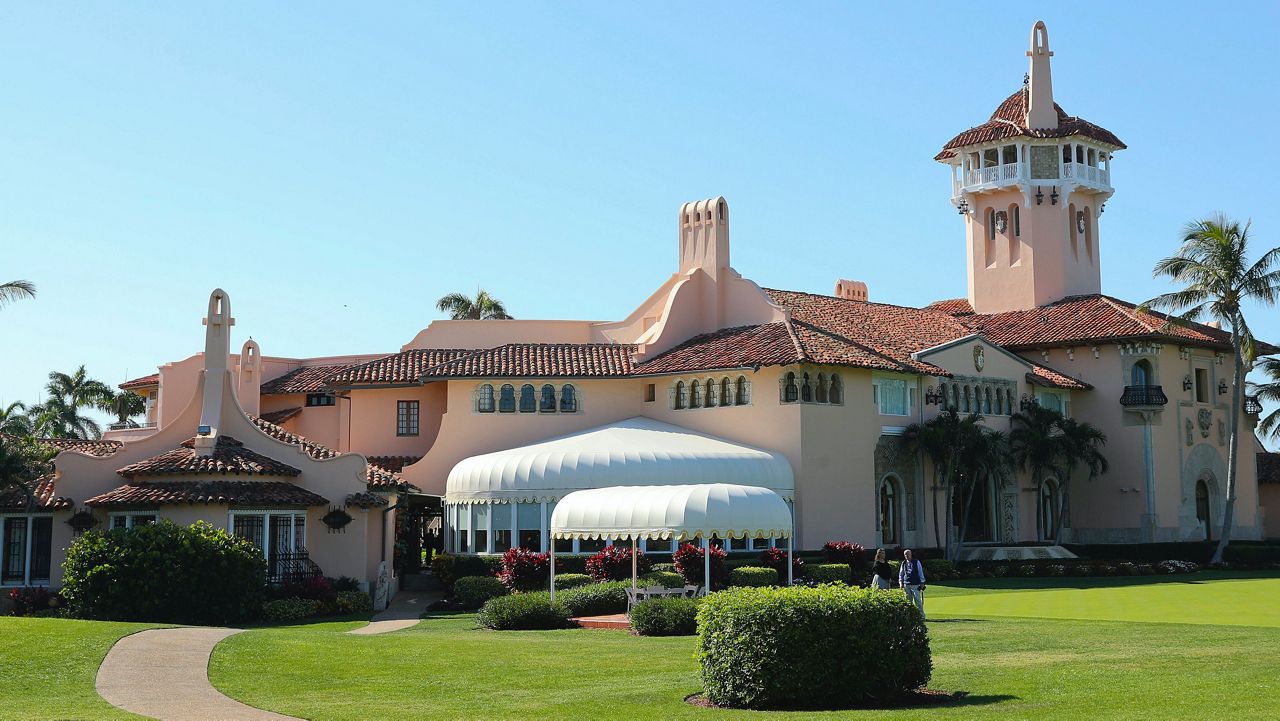 President Donald Trump's Mar-a-Lago estate is seen in Palm Beach, Fla., April 18, 2018. The Justice Department is appealing a judge’s decision to name an independent arbiter to review records seized by the FBI from former President Donald Trump’s Florida home. (AP Photo/Pablo Martinez Monsivais, File)