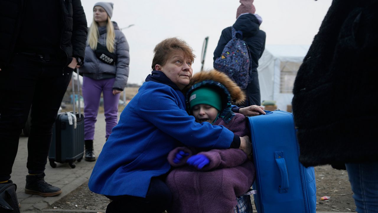 Ukraine  refugee