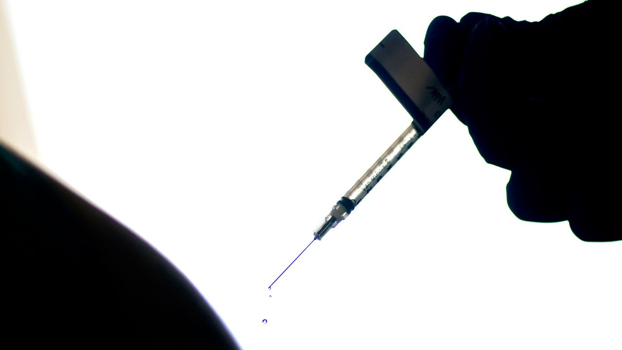 File image on a syringe. (AP)