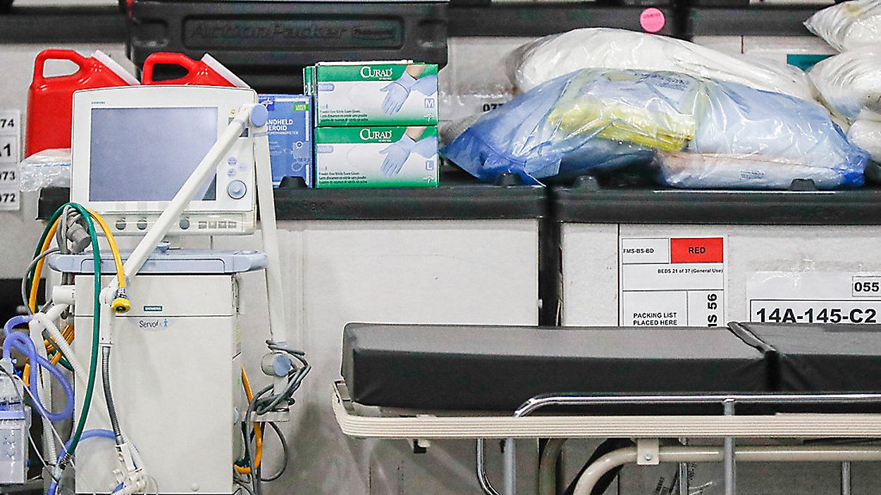 Hospital equipment appears in this file image. (AP Photo)