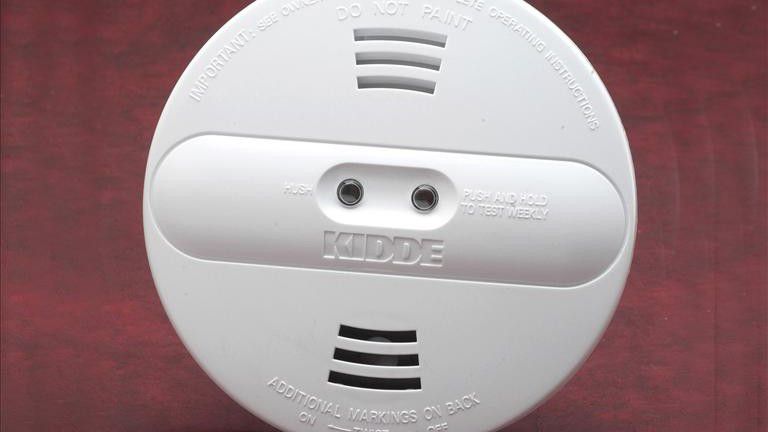 A carbon monoxide alarm appears in this file image. (Associated Press)