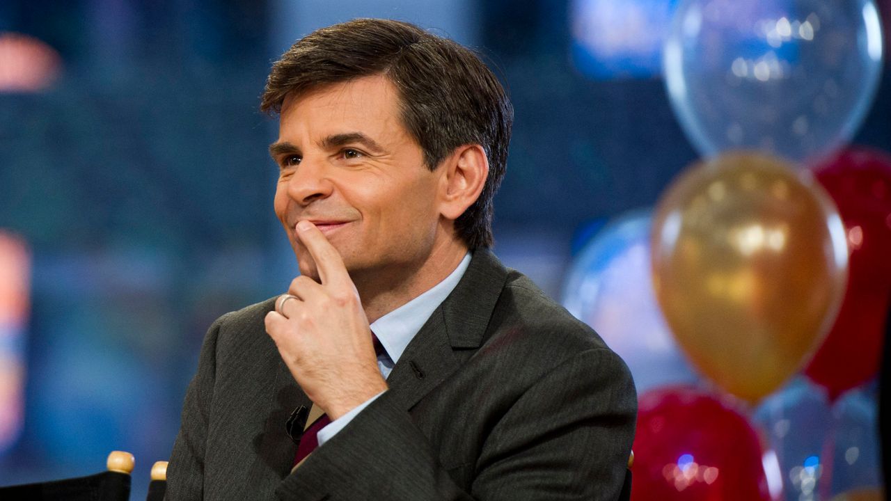 George Stephanopoulos appears on Good Morning America in New York, Wednesday, Nov. 23, 2011. (AP Photo/Charles Sykes)