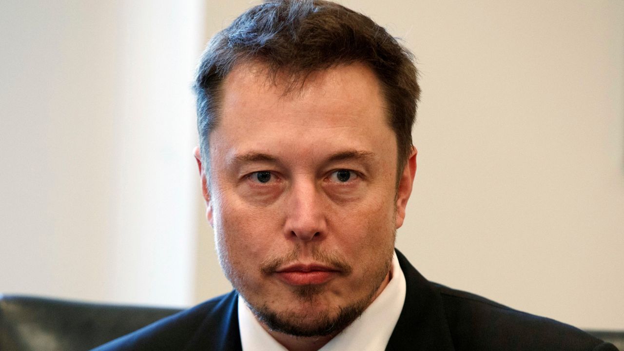 Elon Musk appears in this file image. (AP Photo/Evan Vucci, File)
