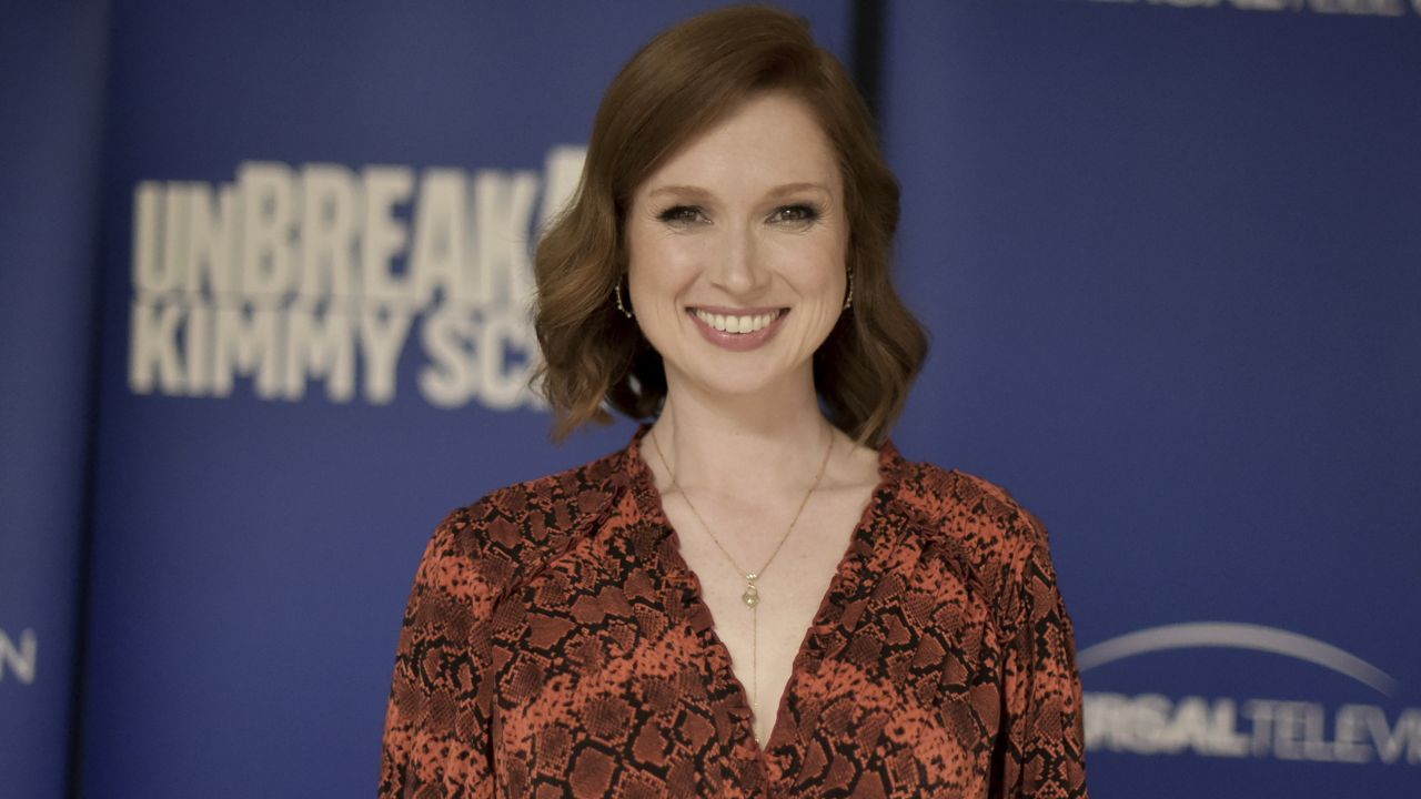 Ellie Kemper attends the "Unbreakable Kimmy Schmidt" FYC event at Upright Citizens Brigade Theatre on Wednesday, May 29, 2019, in Los Angeles. (Photo by Richard Shotwell/Invision/AP)