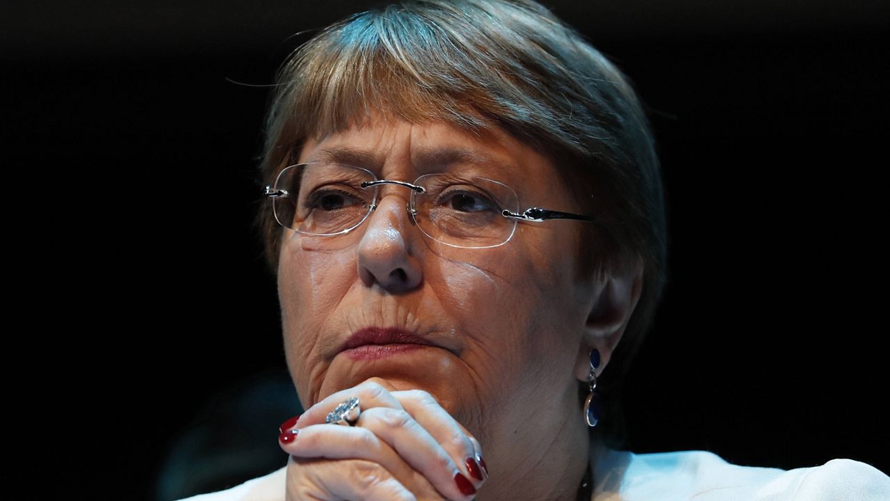 Michelle Bachelet, United Nations high commissioner for human rights (AP Photo/Marco Ugarte, File)