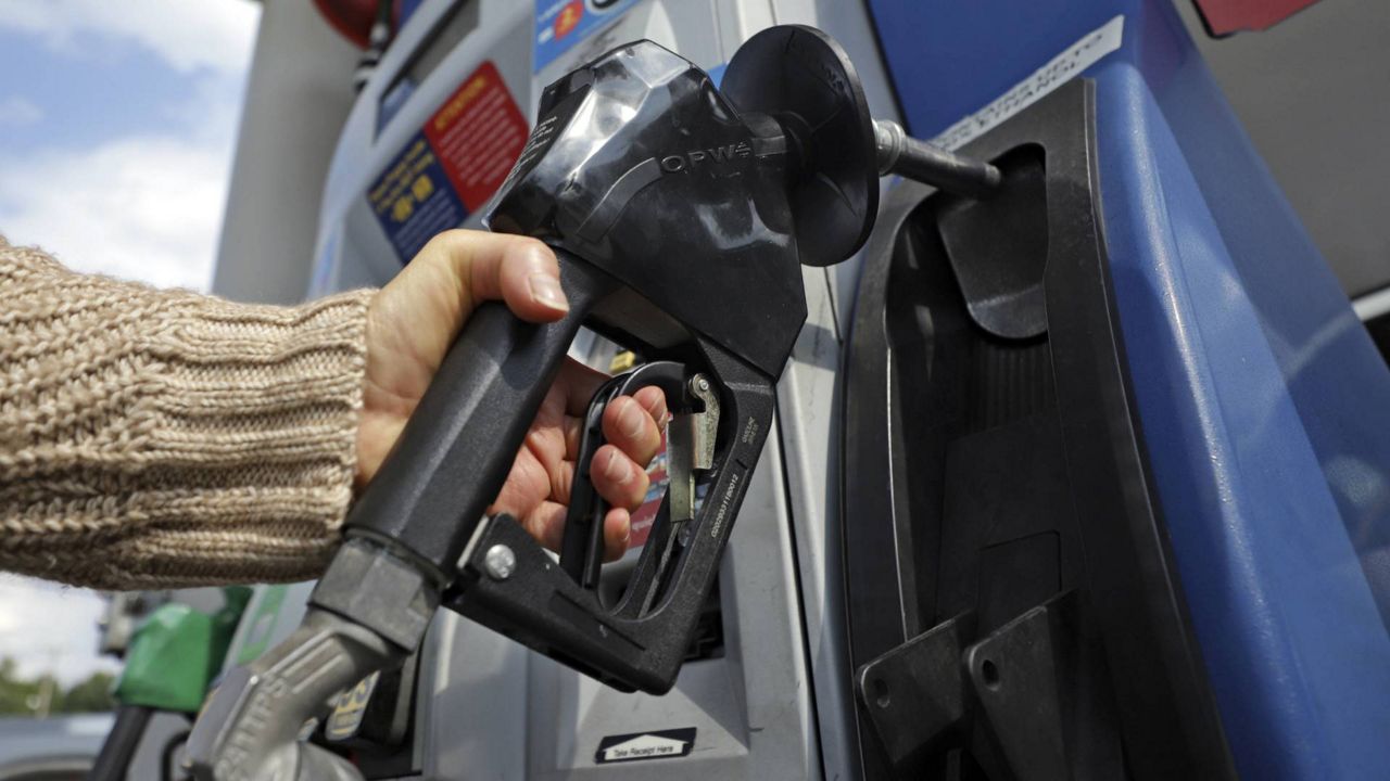 The average price of a gallon of self-serve regular gasoline in L.A. County has decreased 38.5 cents since the start of the year. (AP Photo/Gene J. Puskar)
