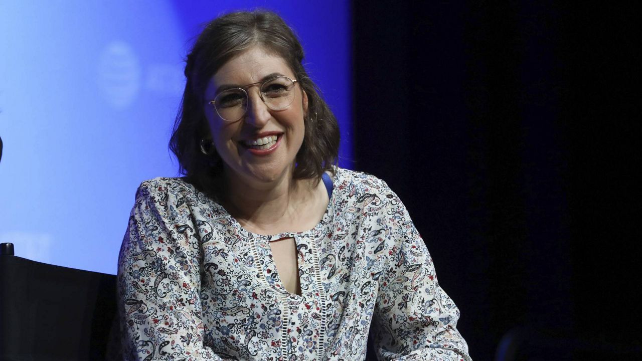 In this June 22, 2019 file photo, Mayim Bialik speaks at AT&T's SHAPE: "The Scully Effect is Real" panel in Burbank, Calif. (Photo by Mark Von Holden/Invision/AP)