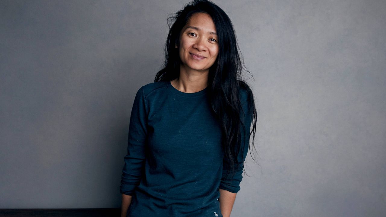 Writer-director Chloe Zhao poses for a portrait during the Sundance Film Festival in Park City, Utah on Jan. 22, 2018. 