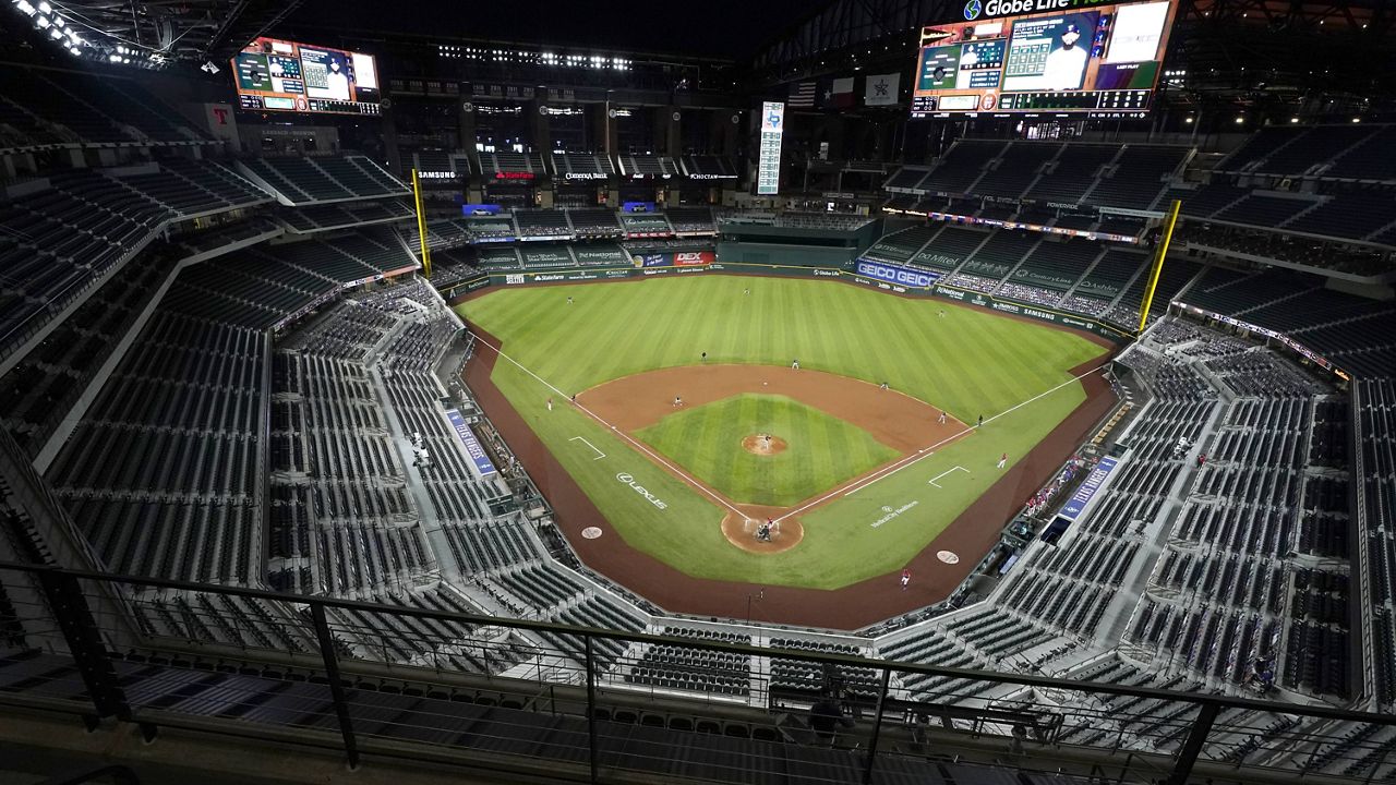 The Ballpark, home of the Texas Rangers major-league baseball team,  Arlington, Texas