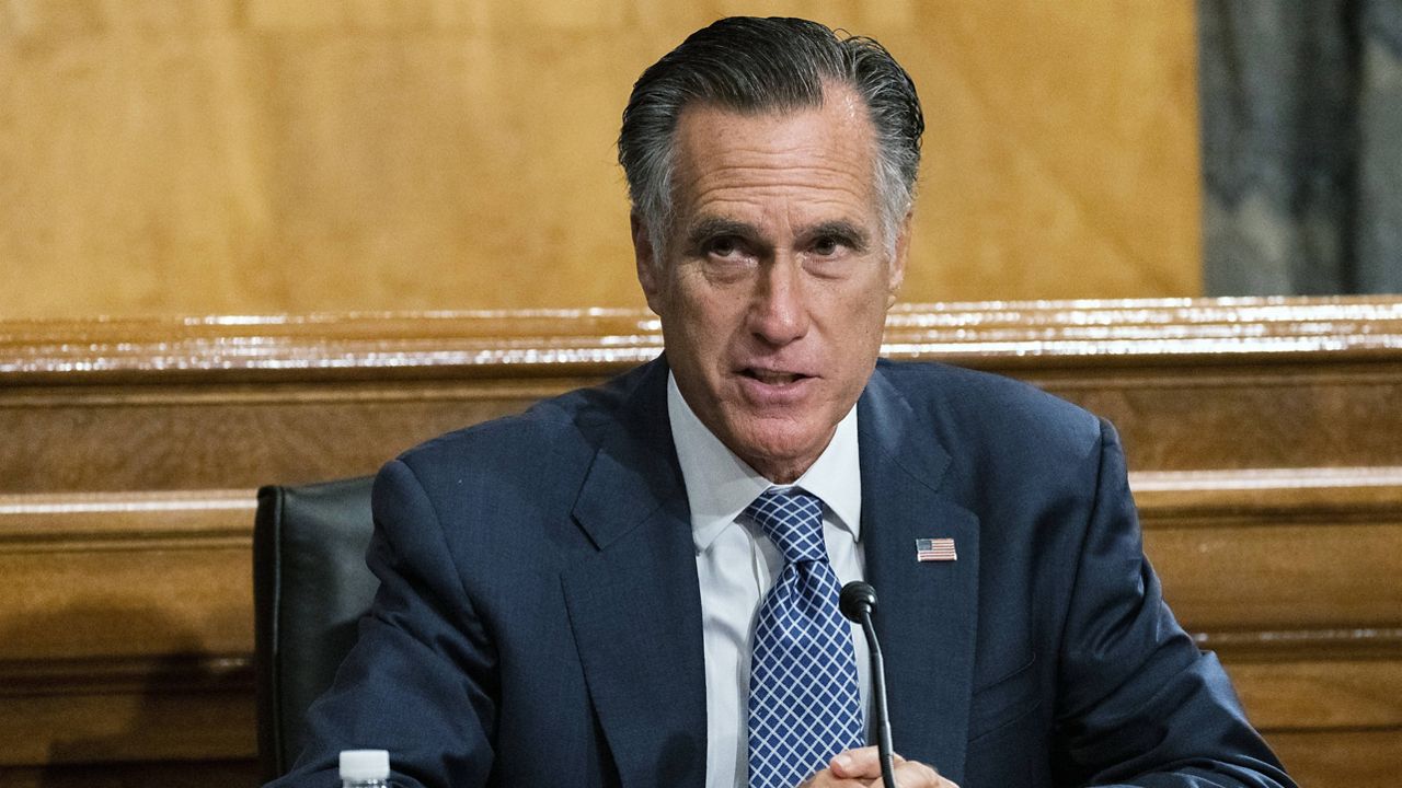 Sen. Mitt Romney, R-Utah (AP Photo/Manuel Balce Ceneta)