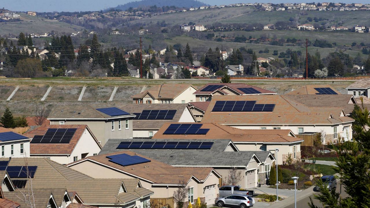 FILE - In this Feb. 12, 2020 photo, a housing development in El Dorado Hills, Calif., is viewed. (AP/Rich Pedroncelli)