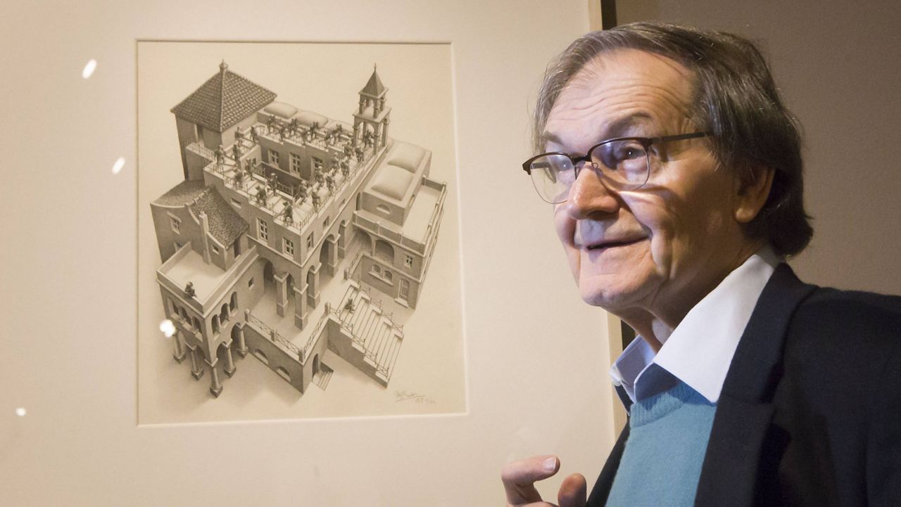 This June 26, 2015 file photo shows Roger Penrose. (Danny Lawson/PA via AP)
