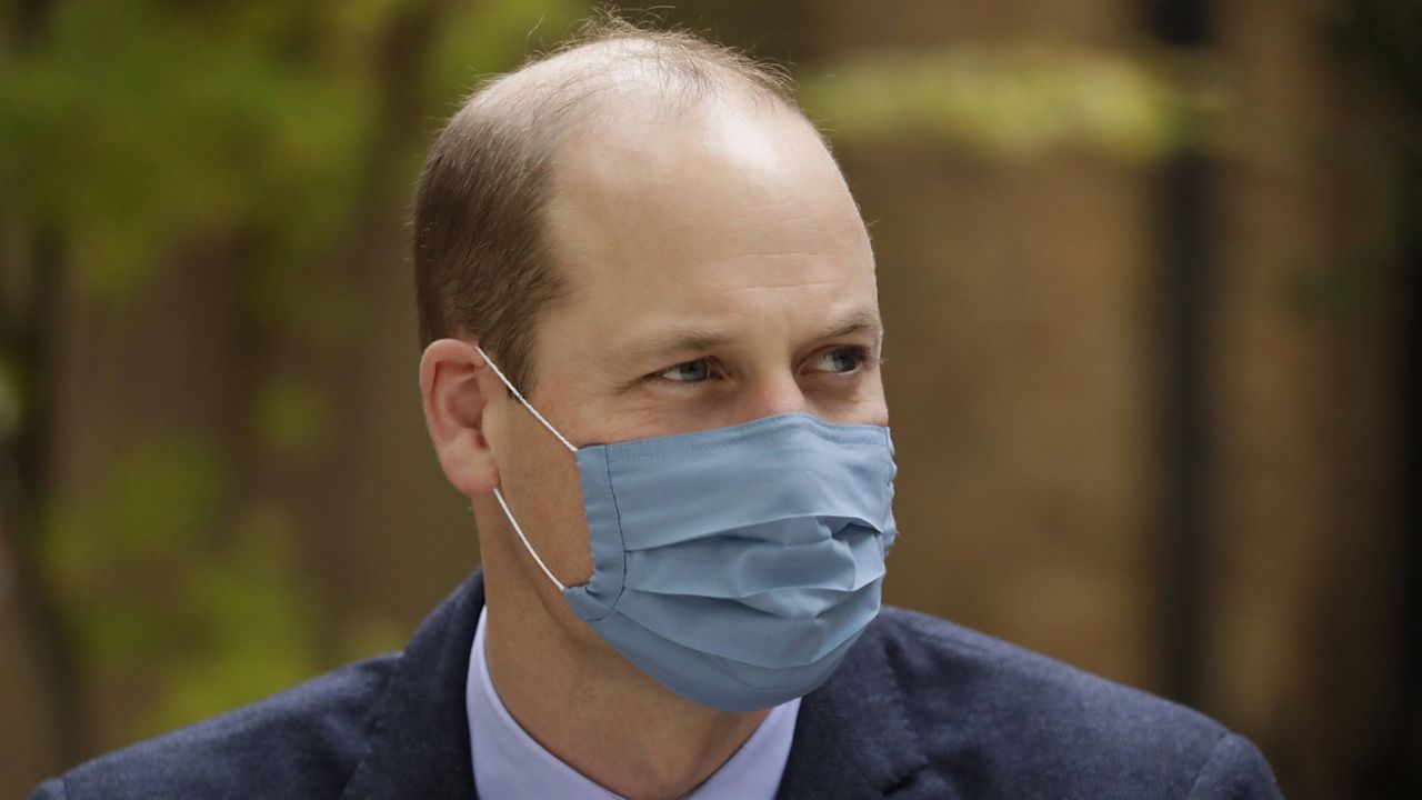 Prince William visit St. Bartholomew's Hospital in London in Oct. 20. (AP Photo/Matt Dunham, Pool, File)