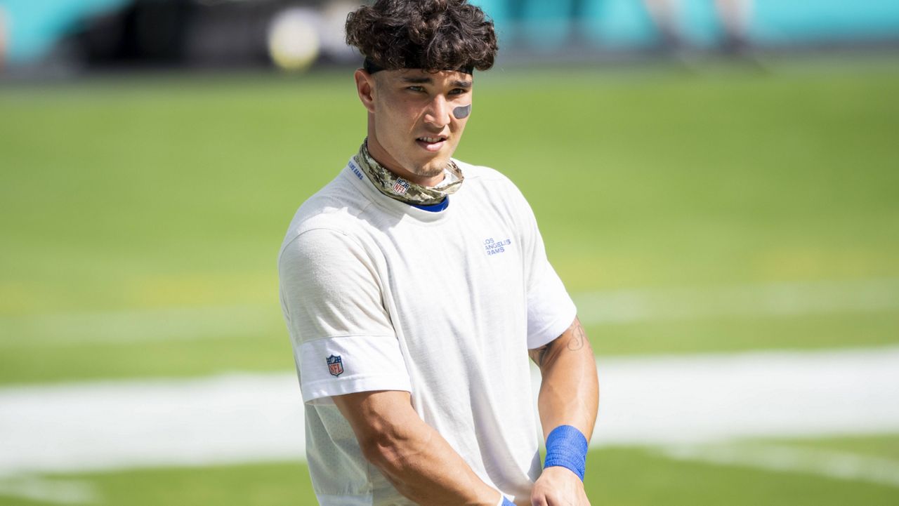 Los Angeles Rams safety Taylor Rapp