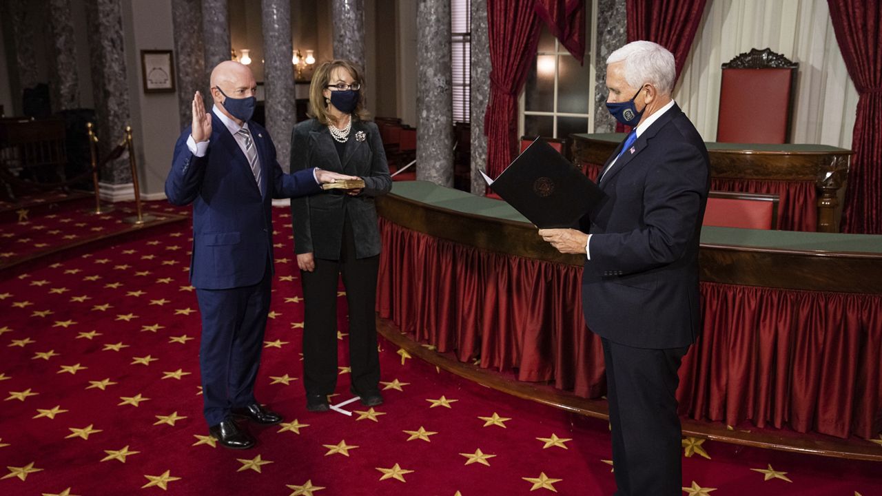 Arizona Senator Mark Kelly Sworn In