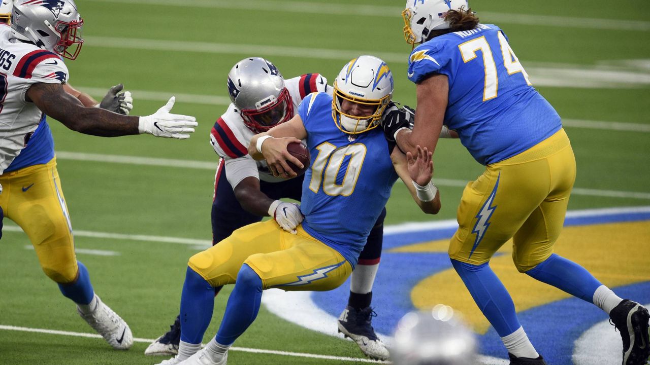 INGLEWOOD, CA - DECEMBER 11:Los Angeles Chargers quarterback