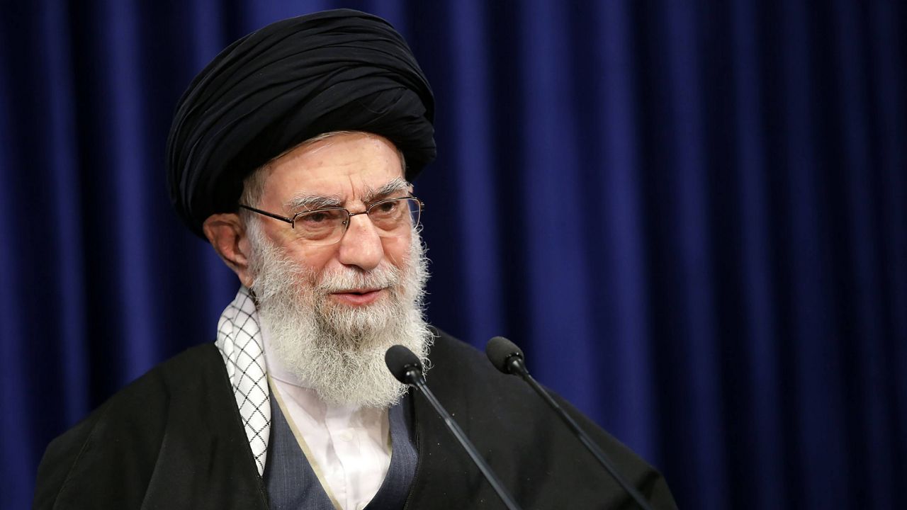 Iranian Supreme Leader Ayatollah Ali Khamenei (Office of the Iranian Supreme Leader via AP)