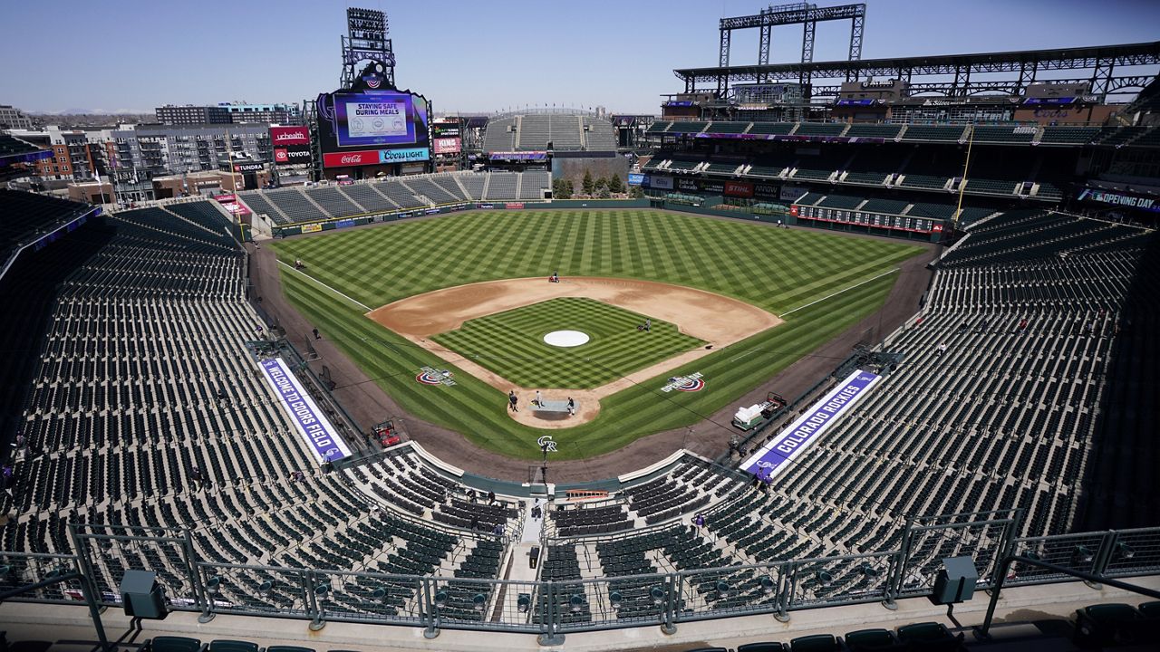 MLB - It's the on-field debut day for the Rockies City