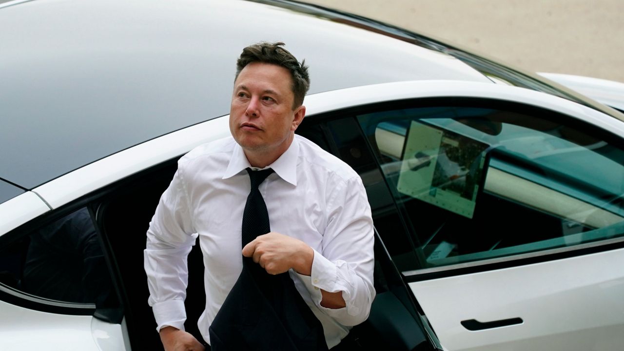 Tesla CEO Elon Musk appears in this file image. (AP Photo/Matt Rourke)
