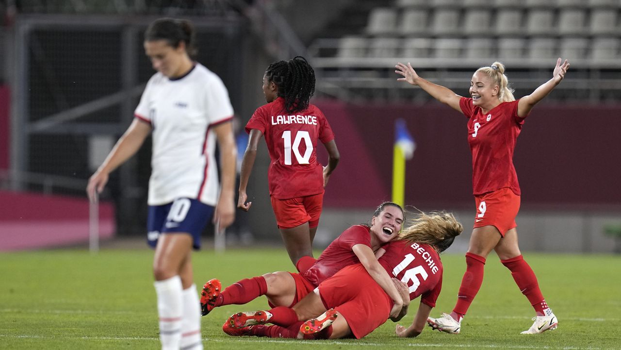 U S Women S Soccer Team Falls To Canada