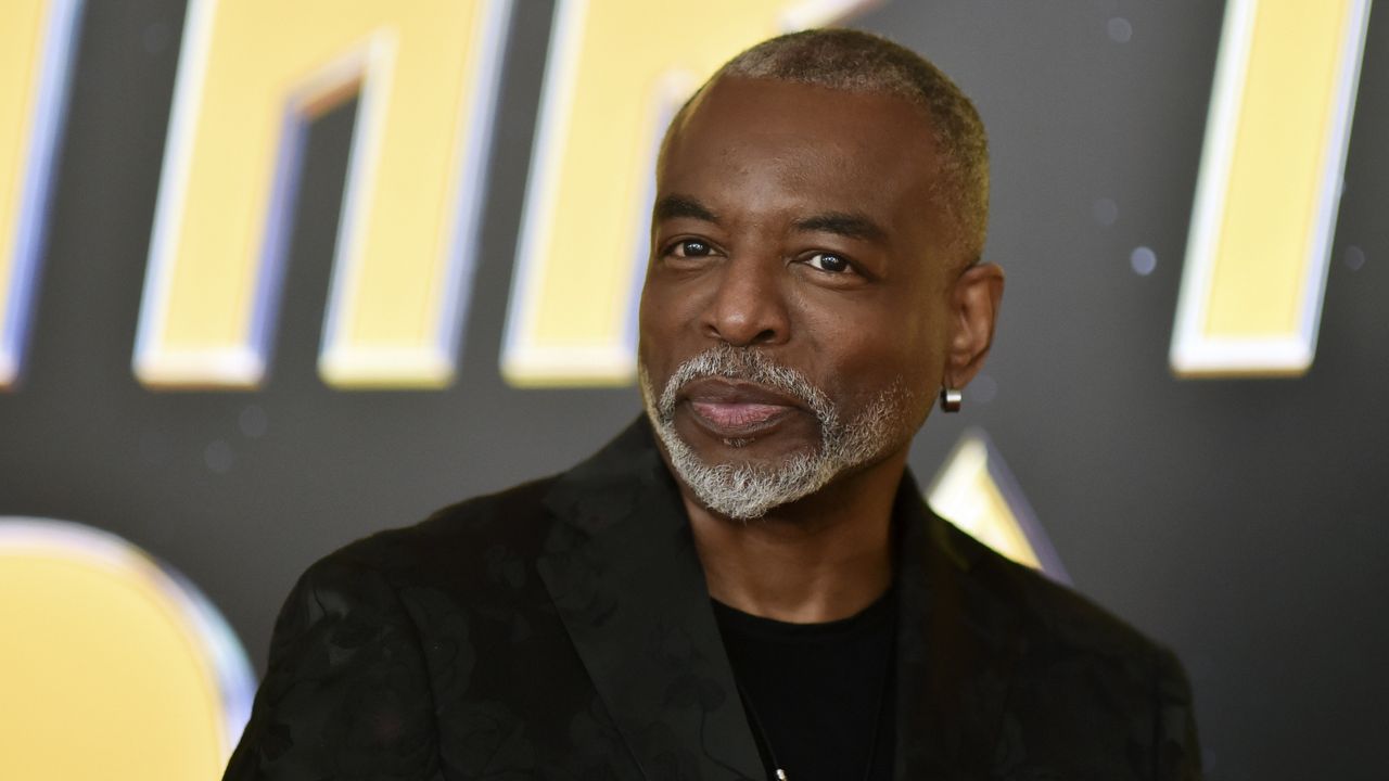 LeVar Burton arrives at the Star Trek Day celebration on Wednesday, Sept. 8, 2021, at the Skirball Cultural Center in Los Angeles. (Photo by Richard Shotwell/Invision/AP)