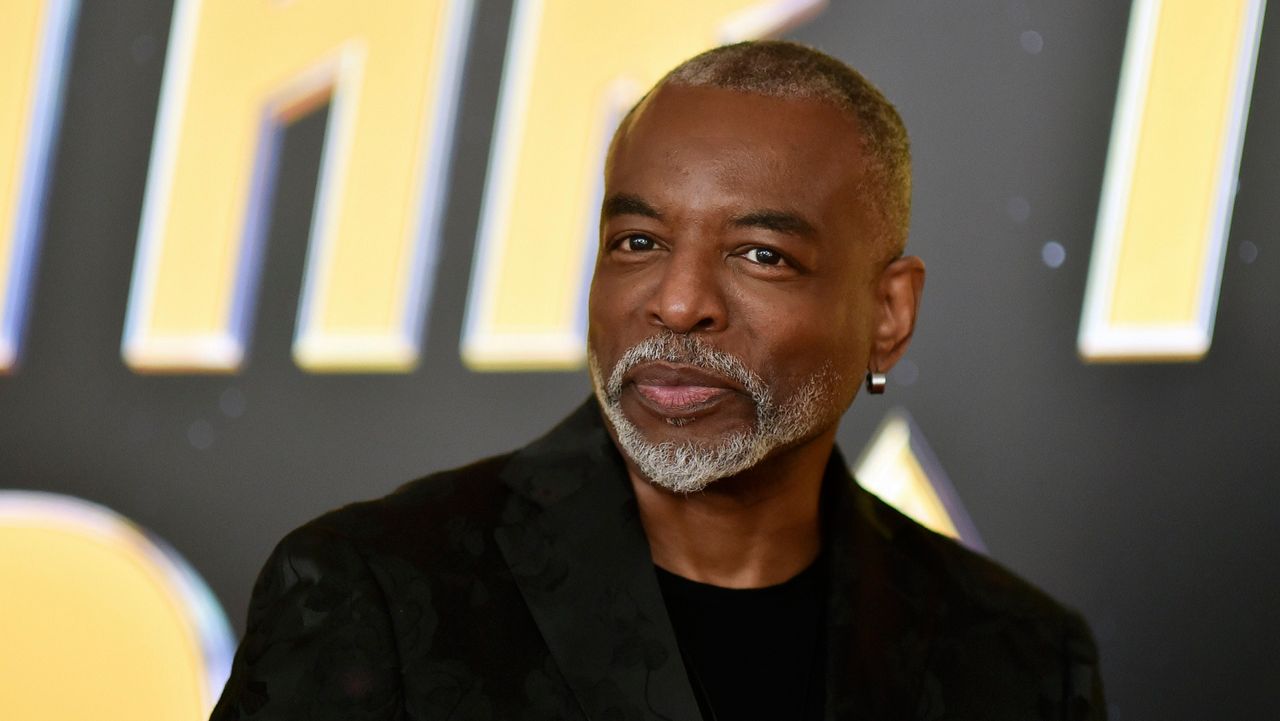LeVar Burton arrives at the Star Trek Day celebration on Wednesday, Sept. 8, 2021, at the Skirball Cultural Center in Los Angeles. (Photo by Richard Shotwell/Invision/AP)