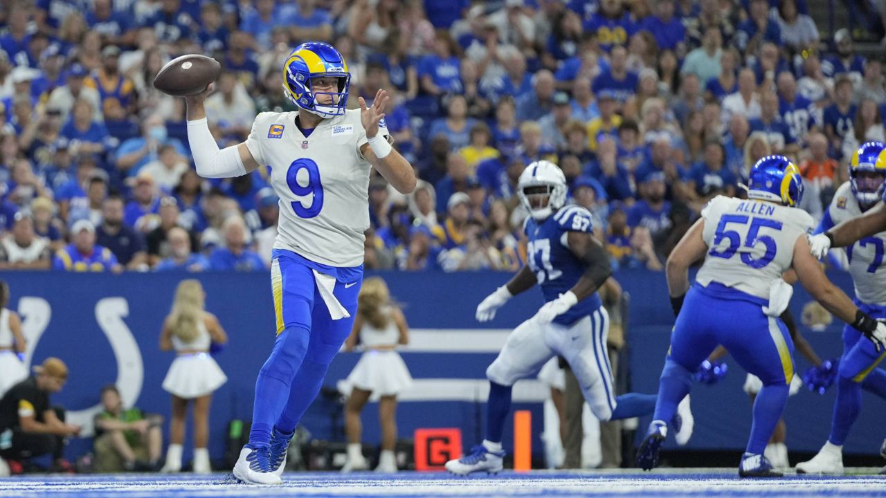 Stafford leads Rams to late scores in 27-24 win over Colts