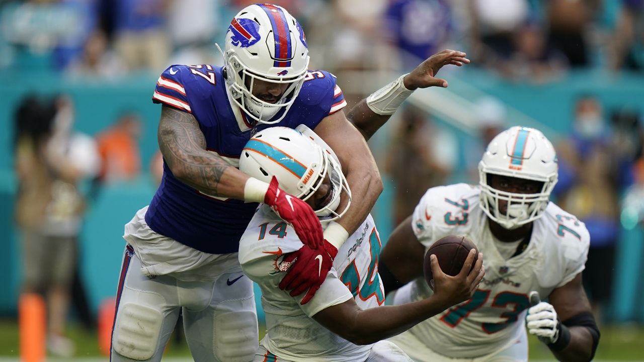 Buffalo Bills vs Miami Dolphins Week 8 NFL 2021