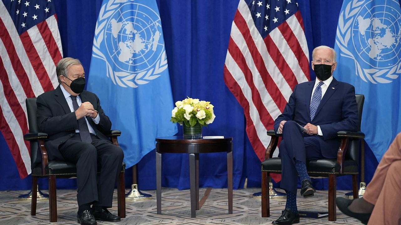 Biden and dozens of other leaders in NY UN Assembly