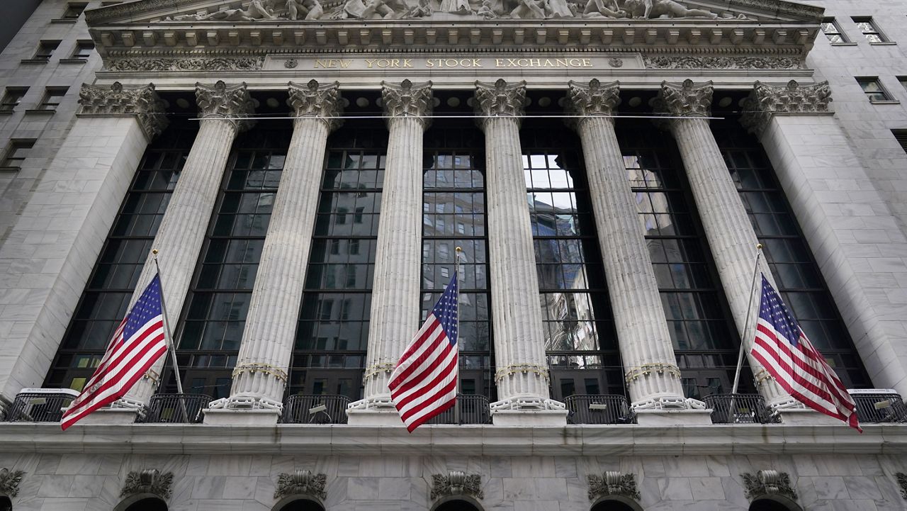 FILE - This Nov. 23, 2020 file photo shows the New York Stock Exchange in New York. (AP Photo/Seth Wenig, File)