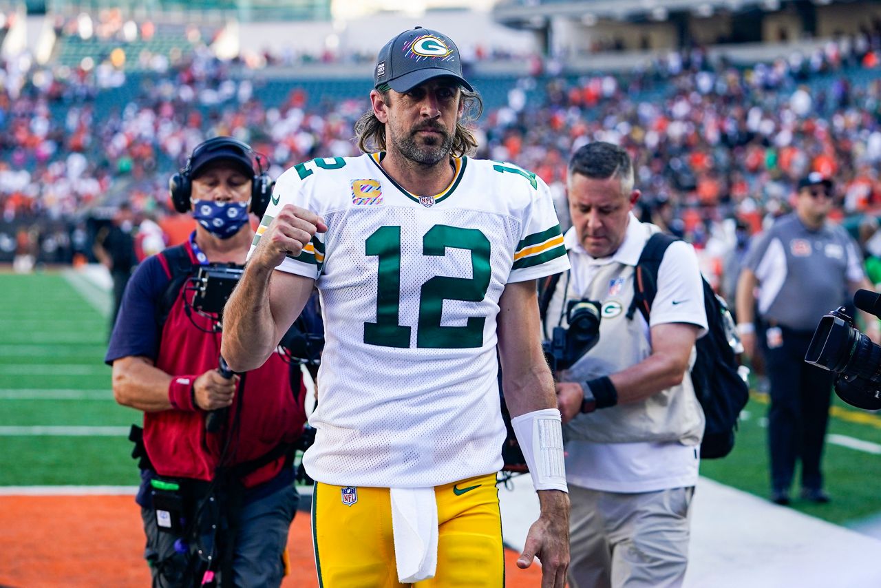 Aaron Rodgers won the 2021-2022 NFL MVP award