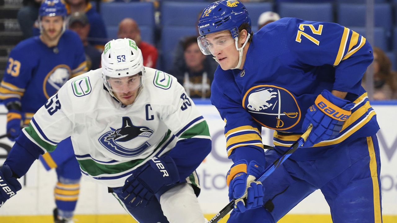 Sabres rally to beat Canucks, improve to 3-0