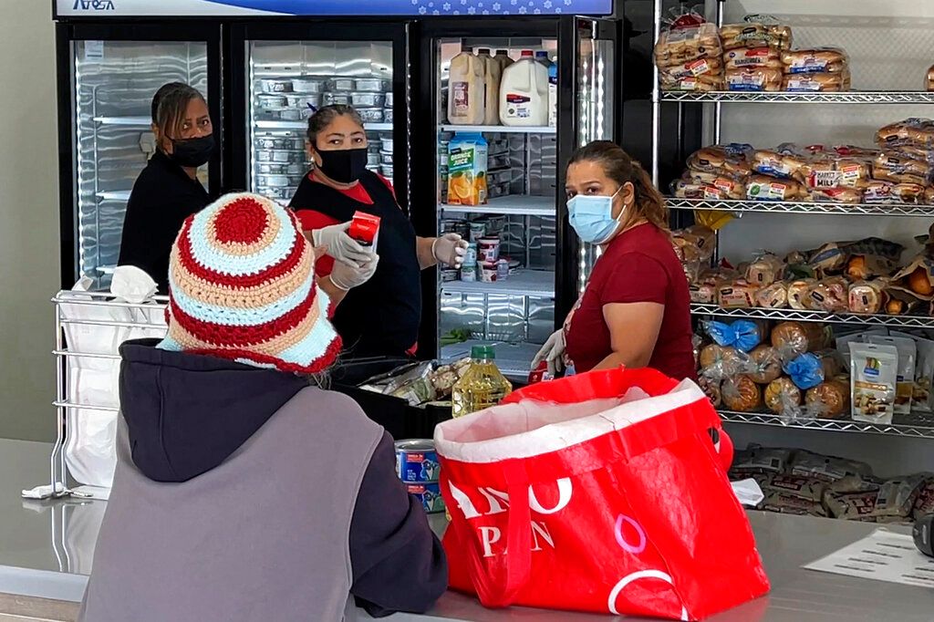 Banco de alimentos.