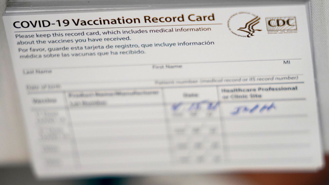 COVID-19 Vaccine Cards